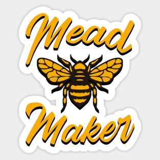 Honeybee Mead Maker Sticker